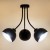 Lampa sufitowa QUEEN 3xE27 MLP2056 Milagro