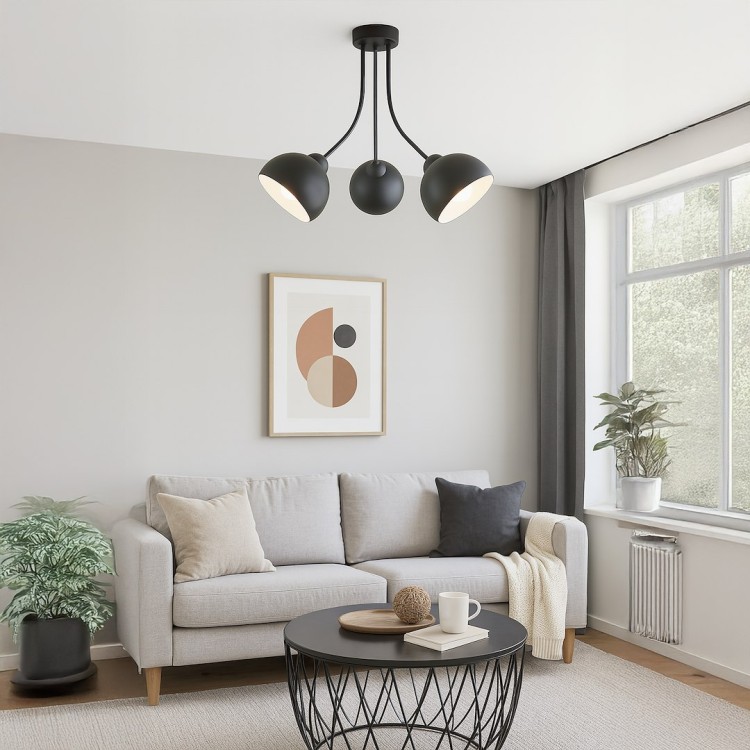 Lampa sufitowa QUEEN 3xE27 MLP2056 Milagro