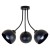 Lampa sufitowa QUEEN 3xE27 MLP2056 Milagro
