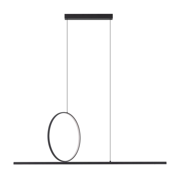 LINEO LED 11879 Nowodvorski Lighting Lampa sufitowa wisząca zwis czarna Inspiracje Premium