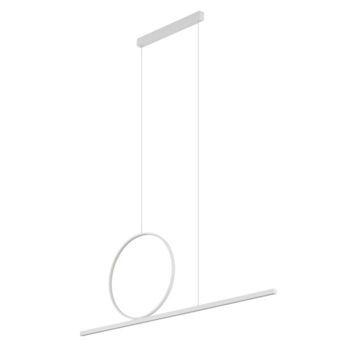 LINEO LED 11885 Nowodvorski Lighting Lampa sufitowa wisząca zwis biała Inspiracje Premium