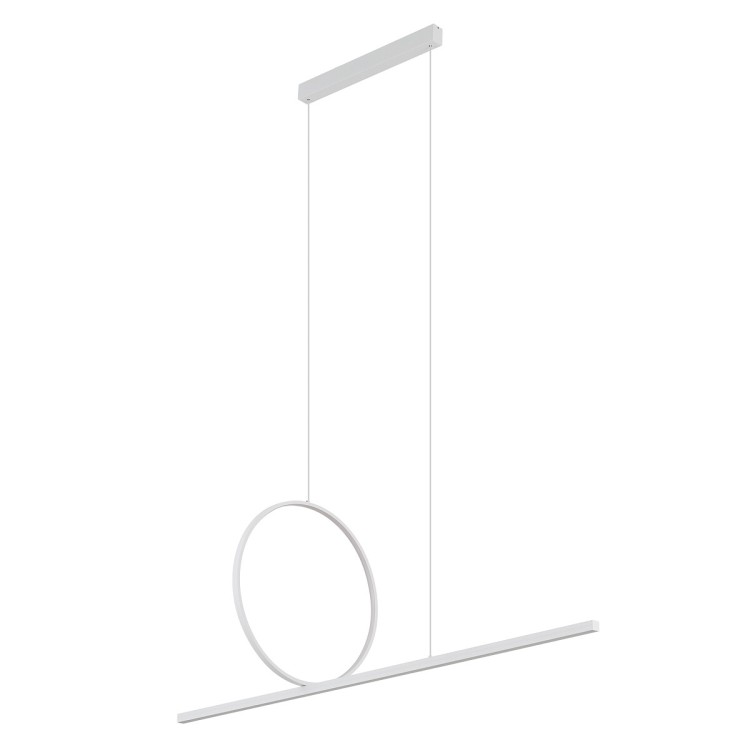 LINEO LED 11885 Nowodvorski Lighting Lampa sufitowa wisząca zwis biała Inspiracje Premium