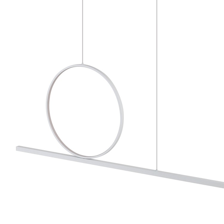 LINEO LED 11885 Nowodvorski Lighting Lampa sufitowa wisząca zwis biała Inspiracje Premium