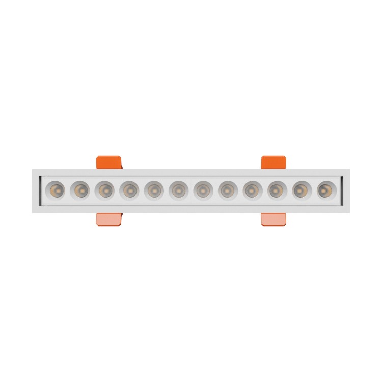 GRID S Oprawa podtynkowa 12W CCT 230V 40st IP20 230x34x61mm biały 5 Lat Gwarancji WLD+20011_CCT SPECTRUM LED