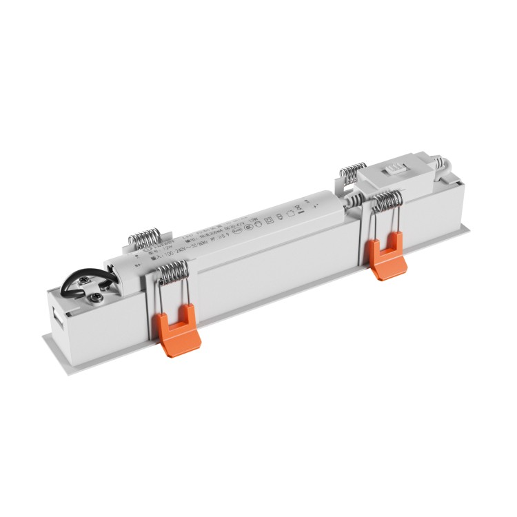 GRID S Oprawa podtynkowa 12W CCT 230V 40st IP20 230x34x61mm biały 5 Lat Gwarancji WLD+20011_CCT SPECTRUM LED