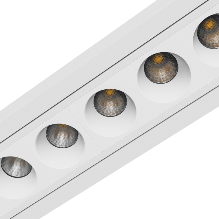 GRID S Oprawa podtynkowa 12W CCT 230V 40st IP20 230x34x61mm biały 5 Lat Gwarancji WLD+20011_CCT SPECTRUM LED