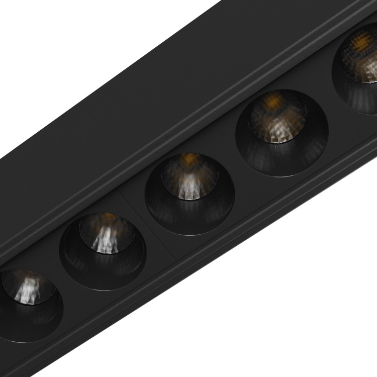 GRID S Oprawa natynkowa 12W CCT 230V 40st IP20 222x26x60mm czarny 5 Lat Gwarancji WLD+20014_CCT SPECTRUM LED