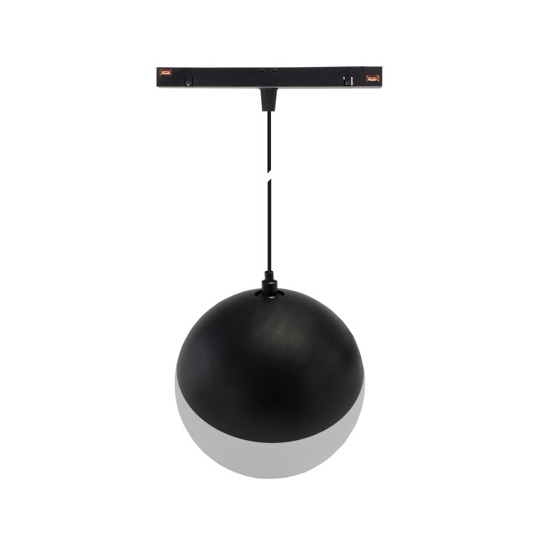 SYSTEM SHIFT - GLOBE P Oprawa kula zwis na szynoprzewód 100 (850mm kabel) 5W 165st czarna 5 Lat Gwarancji 2 F WLD+40001_2F WOJNAROWSKI Lighting