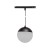 SYSTEM SHIFT - GLOBE P Oprawa kula zwis na szynoprzewód 100 (850mm kabel) 5W 165st czarna 5 Lat Gwarancji 2 F WLD+40001_2F WOJNAROWSKI Lighting
