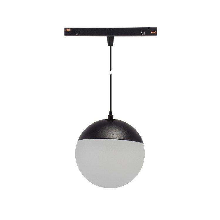 SYSTEM SHIFT - GLOBE P Oprawa kula zwis na szynoprzewód 100 (850mm kabel) 5W 165st czarna 5 Lat Gwarancji 2 F WLD+40001_2F WOJNAROWSKI Lighting
