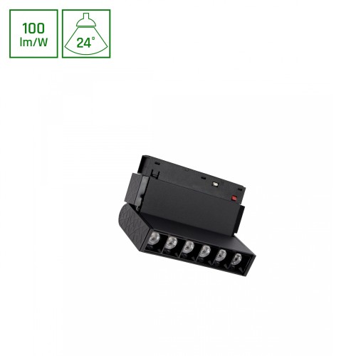 SYSTEM SHIFT BASIC - GRID XS ADJUSTABLE Oprawa liniowa 110mm 6W 3000K czarny WLD+70016WW WOJNAROWSKI Lighting