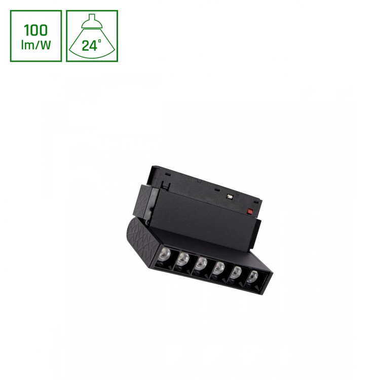 SYSTEM SHIFT BASIC - GRID XS ADJUSTABLE Oprawa liniowa 110mm 6W 3000K czarny WLD+70016WW WOJNAROWSKI Lighting