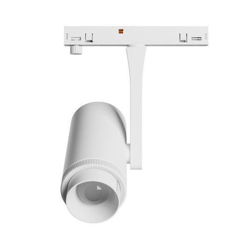 SYSTEM SHIFT NANO - SPOT ZOOM Oprawa na Szynoprzewód 40x80x145mm 7W 15-45st biały 5 Lat Gwarancji WLD+80001 WOJNAROWSKI Lighting