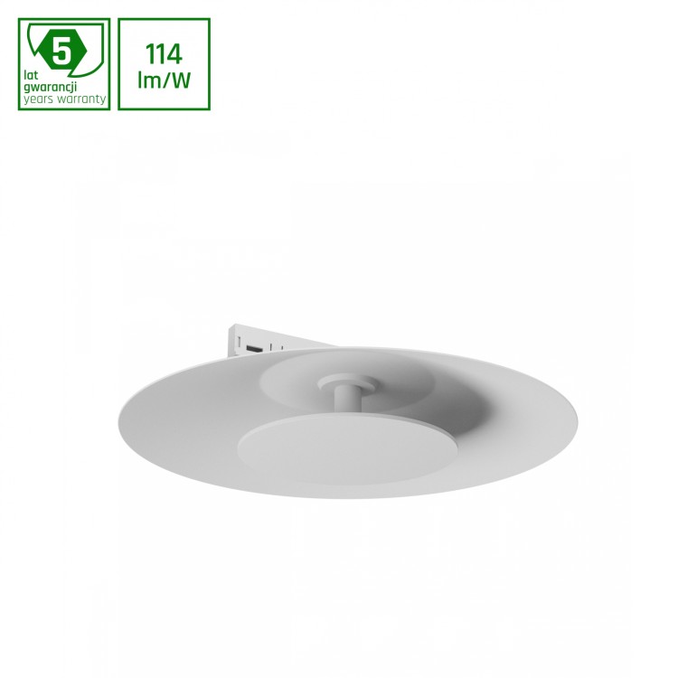 SYSTEM SHIFT NANO - SAUCER Oprawa dysk FI170x40mm 7W100st biały 5 Lat Gwarancji WLD+80007 WOJNAROWSKI Lighting