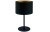 Lampa stojąca nocna Loft ALICE GOLD I B 9091 NOWODVORSKI Lighting E27 nowoczesna stołowa oświetleniowa Industrialna abażur tkanina czarno-złoty czarna złota metal Inspiracje Premium