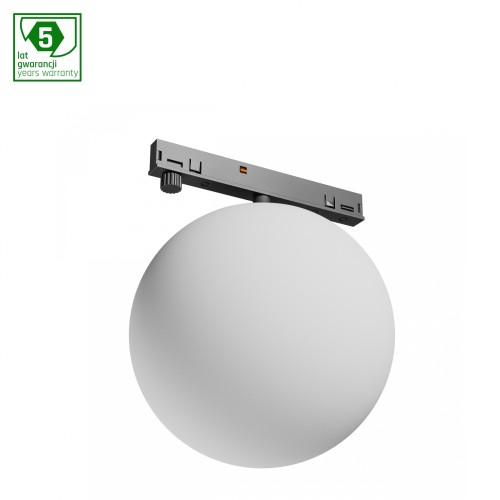 SYSTEM SHIFT NANO - GLOBE Oprawa kula 100x120mm 7W czarny 5 Lat Gwarancji WLD+80017 WOJNAROWSKI Lighting