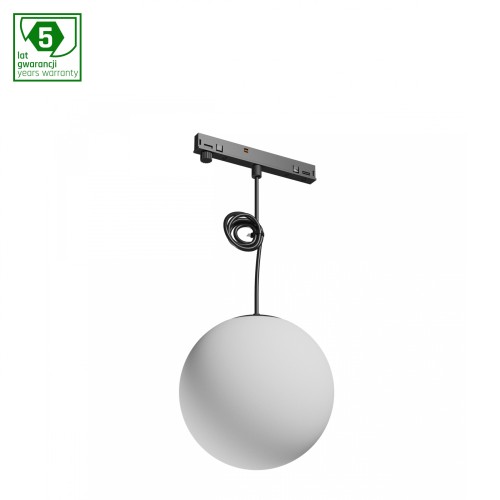 SYSTEM SHIFT NANO - GLOBE P Oprawa kula zwis 100+1000mm Kabel 7W czarny 5 Lat Gwarancji WLD+80019 WOJNAROWSKI Lighting