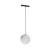 SYSTEM SHIFT NANO - GLOBE P Oprawa kula zwis 100+1000mm Kabel 7W czarny 5 Lat Gwarancji WLD+80019 WOJNAROWSKI Lighting