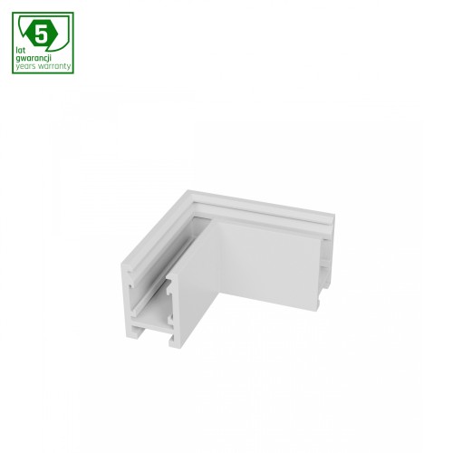 SYSTEM SHIFT NANO - Łącznik L poziomy biały WLD+80028 WOJNAROWSKI Lighting