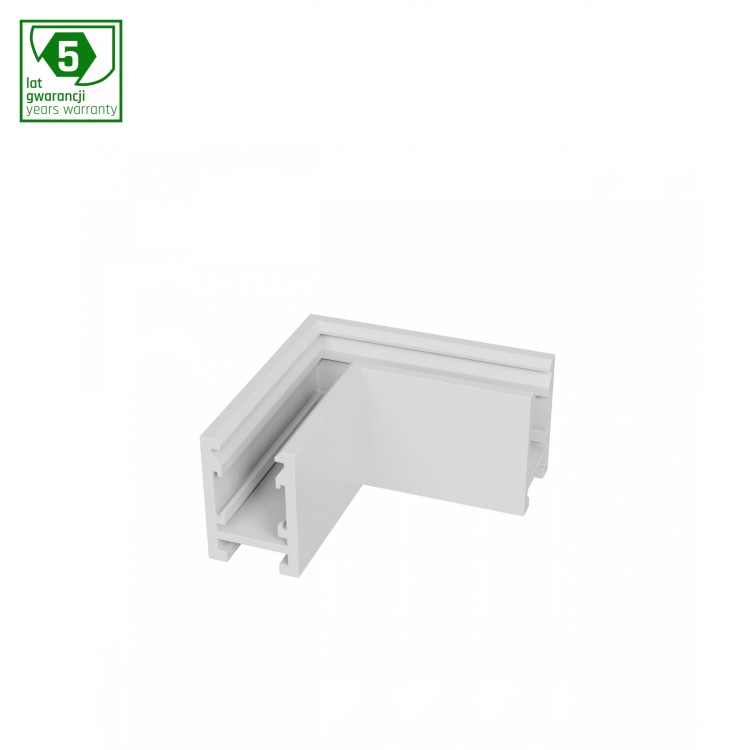 SYSTEM SHIFT NANO - Łącznik L poziomy biały WLD+80028 WOJNAROWSKI Lighting