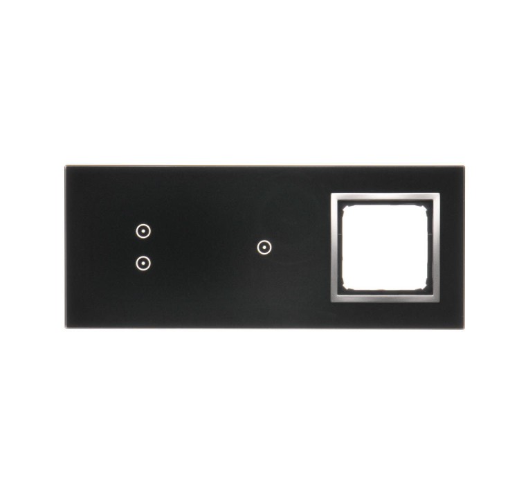 Panel dotykowy 3 moduły Simon 54 Touch DSTR3310/74 Kontakt-Simon księżycowa lawa