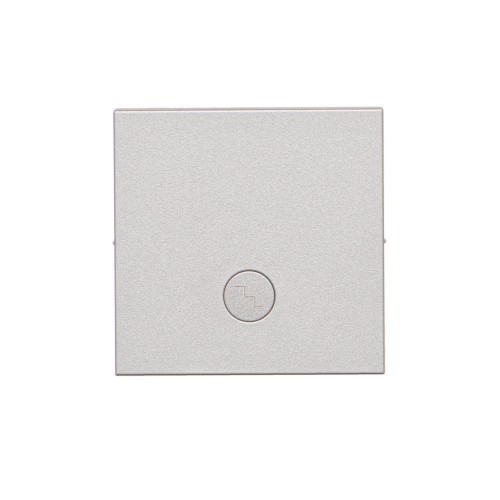 Klawisz pojedynczy do łączników i przycisków Simon 55 TKW6L/143 Kontakt-Simon aluminium mat