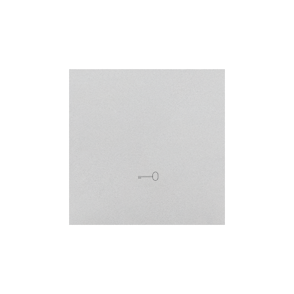 Klawisz pojedynczy z piktogramem klucza do łączników i przycisków Simon 55 TKWK1/143 Kontakt-Simon aluminium mat