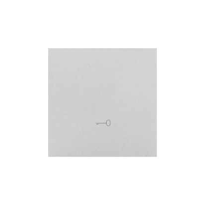 Klawisz pojedynczy z piktogramem klucza do łączników i przycisków Simon 55 TKWK1/143 Kontakt-Simon aluminium mat