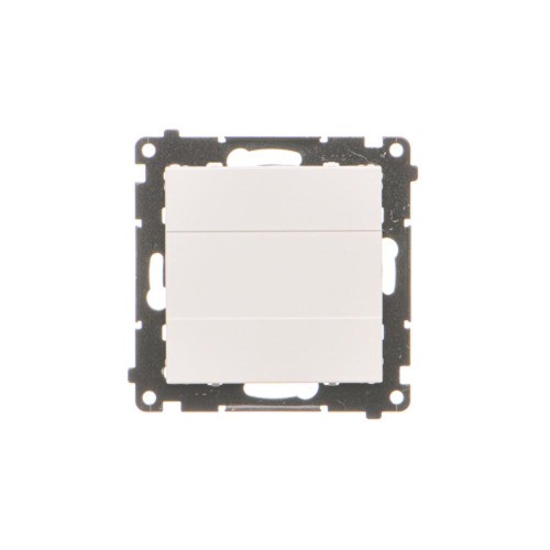 Zaślepka z ramką montażową Simon 55 TPS.01/111 Kontakt-Simon biały mat