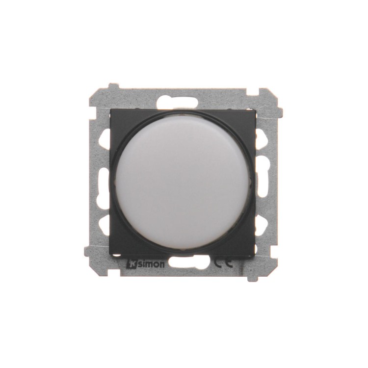 Sygnalizator świetlny LED - światło białe Simon 54 DSS1.01/49 Kontakt-Simon czarny mat