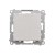 Przycisk pojedynczy rozwierny bez piktogramu Simon 55 TPR1.01/143 Kontakt-Simon aluminium mat