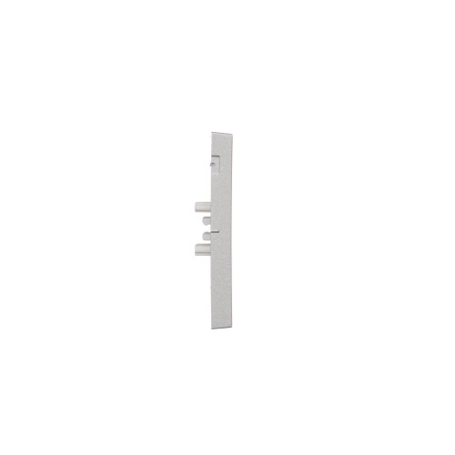 Klawisz podwójny do łączników i przycisków Simon 55 TKW6/2L2/143 Kontakt-Simon aluminium mat