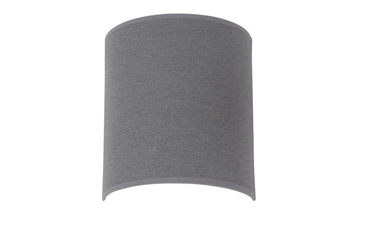 Lampa ścienna kinkiet Loft ALICE GRAY I XS 6812 NOWODVORSKI Lighting E27 nowoczesna oświetleniowa Industrialna abażur tkanina szary szara metal Inspiracje Premium