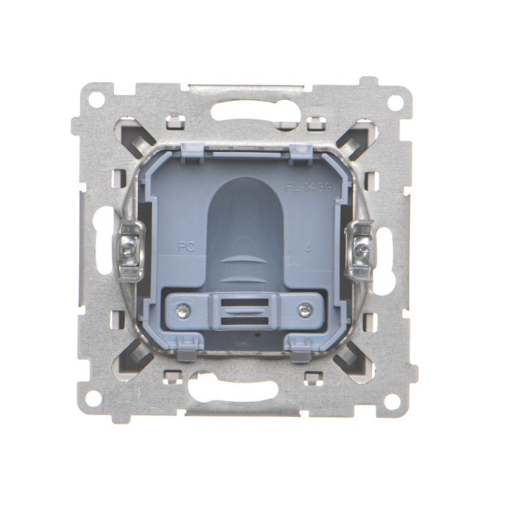 Wyjście kablowe Simon 55 TPK1.01/114 Kontakt-Simon jasnoszary mat