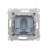 Wyjście kablowe Simon 55 TPK1.01/143 Kontakt-Simon aluminium mat