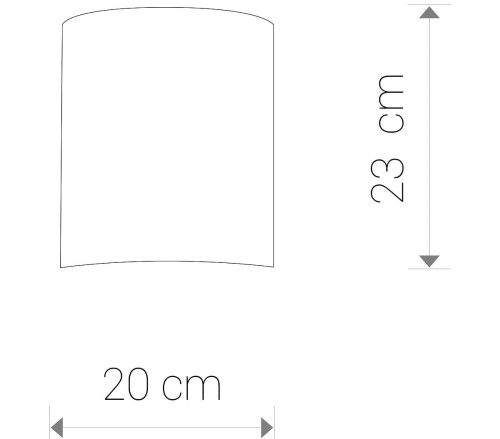 Lampa ścienna kinkiet Loft ALICE ECRU I XS 5663 NOWODVORSKI Lighting E27 nowoczesna oświetleniowa Industrialna abażur tkanina ecru metal Inspiracje Premium