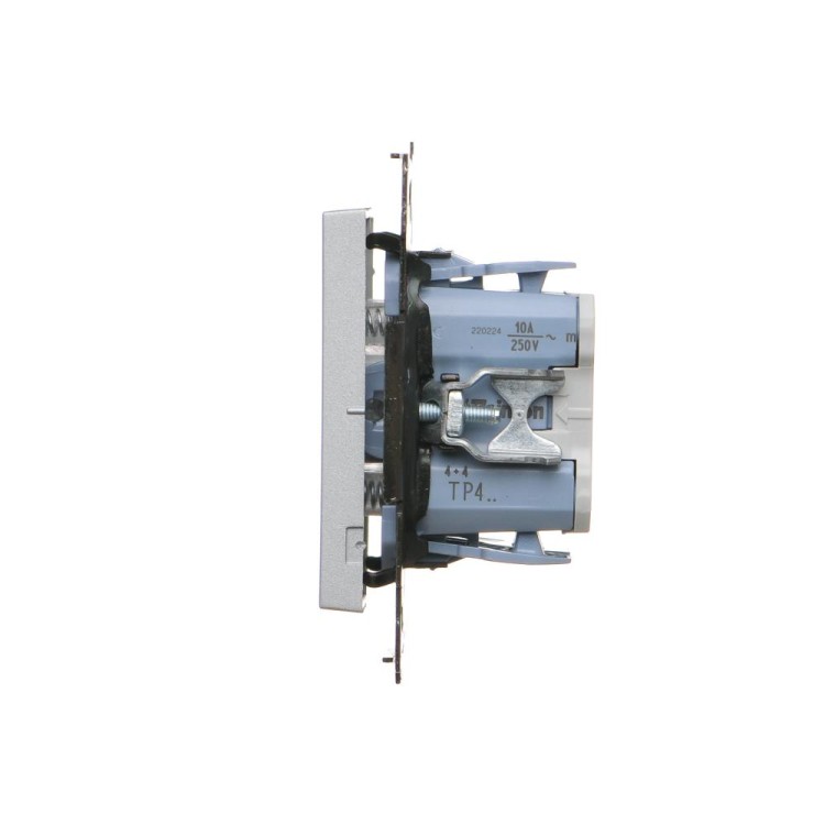 Przycisk poczwórny Simon 55 TP4.01/143 Kontakt-Simon aluminium mat