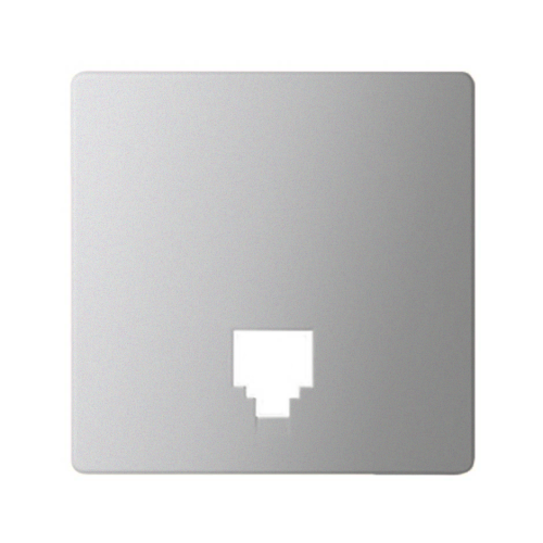 Pokrywa gniazda telefonicznego Simon 82 82062-63 Kontakt-Simon aluminium