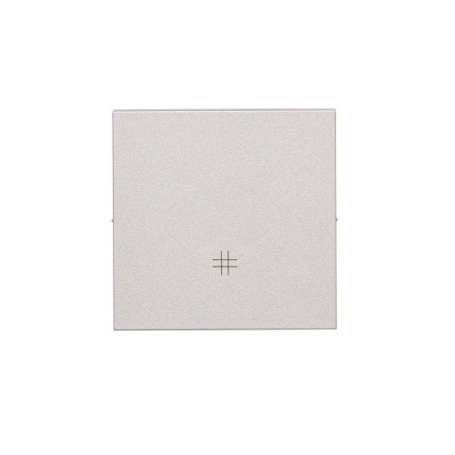 Klawisz pojedynczy do łączników i przycisków Simon 55 TKW7/143 Kontakt-Simon aluminium mat