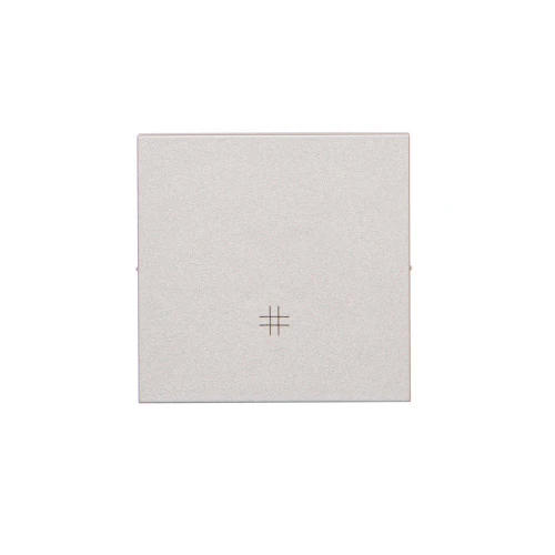 Klawisz pojedynczy do łączników i przycisków Simon 55 TKW7/143 Kontakt-Simon aluminium mat