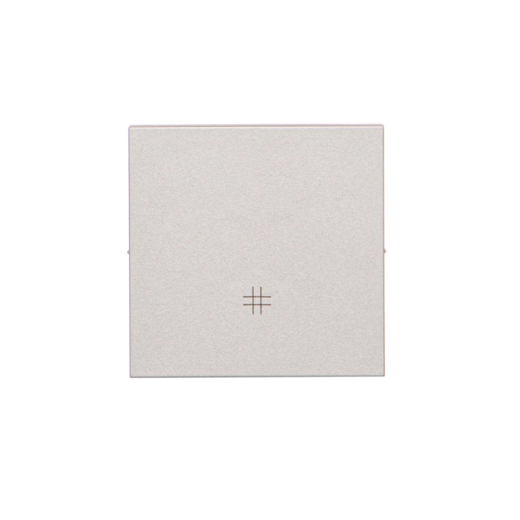 Klawisz pojedynczy do łączników i przycisków Simon 55 TKW7/143 Kontakt-Simon aluminium mat