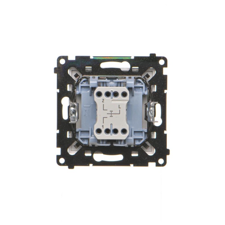 Przycisk żaluzjowy pojedynczy Simon 55 TZP1K.01/143 Kontakt-Simon aluminium mat
