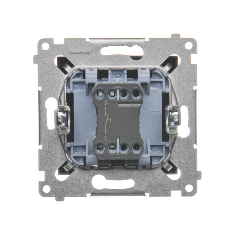 Przycisk "dzwonek" Simon 54 DD1A.01/46 Kontakt-Simon brąz mat, metalizowany