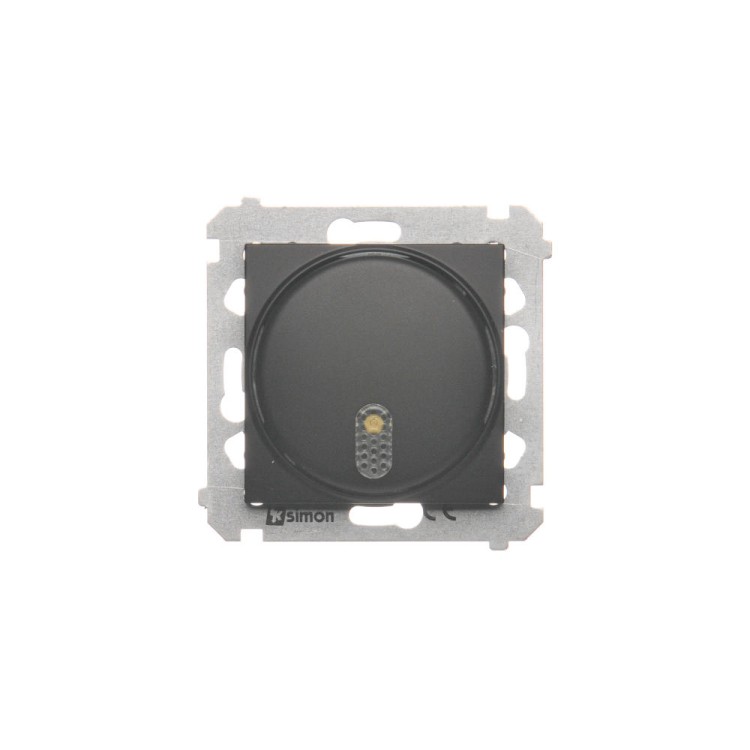 Dzwonek elektroniczny Simon 54 DDT1.01/49 Kontakt-Simon czarny mat