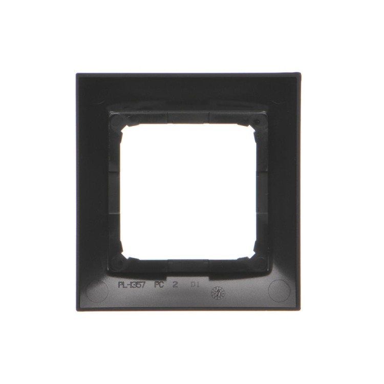 Ramka 1- krotna Simon 54 Premium DR1/49 Kontakt-Simon czarny mat