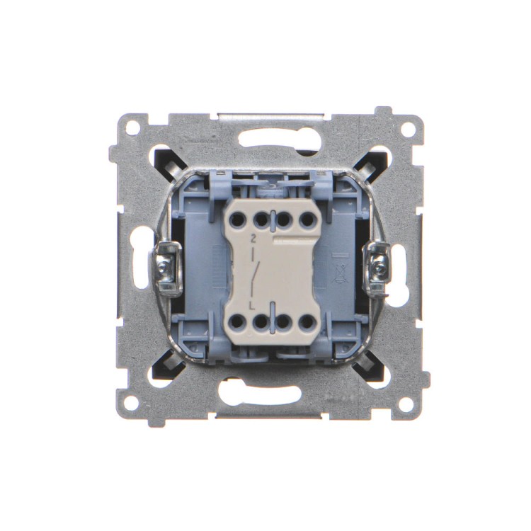 Łącznik jednobiegunowy Simon 54 DW1.01/49 Kontakt-Simon czarny mat