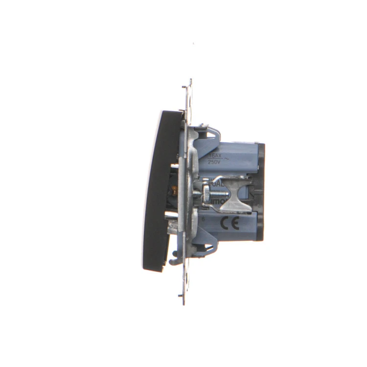 Łącznik schodowy z podświetleniem LED Simon 54 DW6AL.01/49 Kontakt-Simon czarny mat