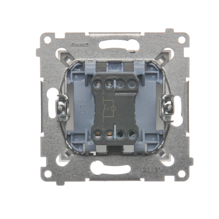 Przycisk "dzwonek" z podświetleniem LED Simon 54 DD1AL.01/44 Kontakt-Simon złoty mat, metalizowany