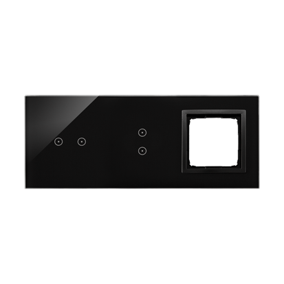 Panel dotykowy 3 moduły Simon 54 Touch DSTR3230/75 Kontakt-Simon wulkaniczna lawa