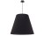 Lampa sufitowa wisząca Loft MOSS BLACK 9737 NOWODVORSKI Lighting 3xE27 nowoczesna oświetleniowa zwis Industrialna żyrandol abażur tkanina czarny czarna metal Inspiracje Premium